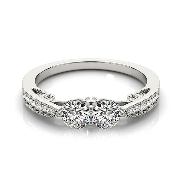Empress Two Stone ring
