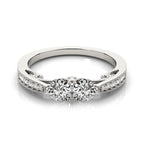 Empress Two Stone ring