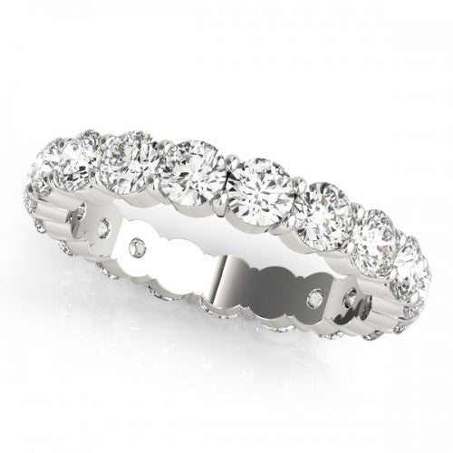 Shared Prong Eternity Ring