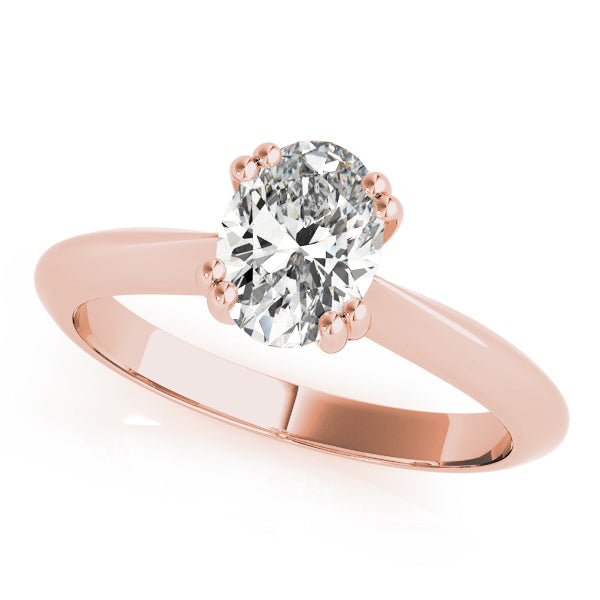 Split Prong Oval Solitaire $1399.00