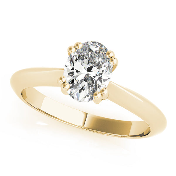 Split Prong Oval Solitaire $1179.00
