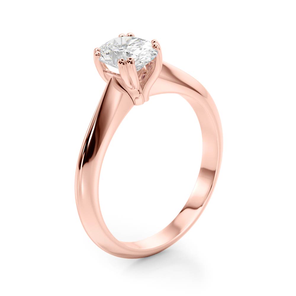 Split Prong Oval Solitaire $1399.00