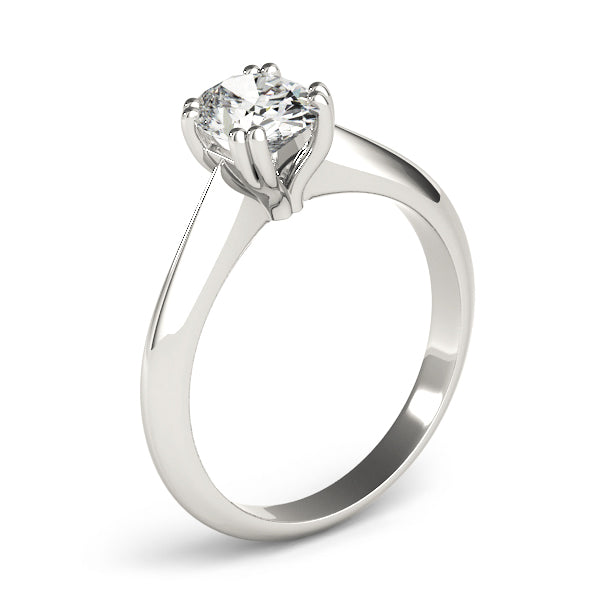 Split Prong Oval Solitaire $1399.00