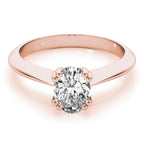 Split Prong Oval Solitaire $1399.00