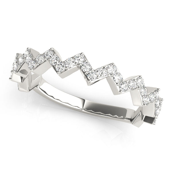 Zig Zag Stackable Band