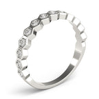 Stackable Hexagon Band 
