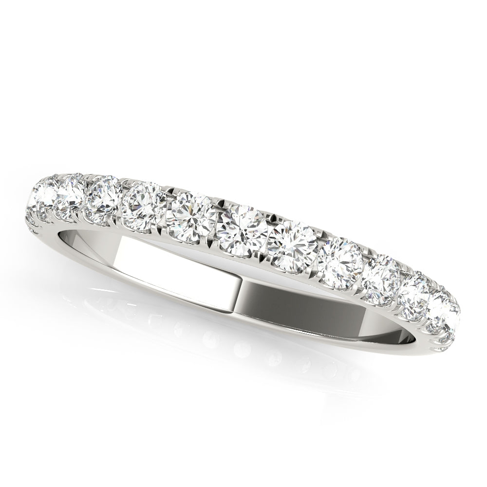 Straight Split Prong Diamond Wedding Band 1.00 Carat Total Weight $1399.00