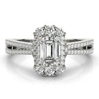 Split Shank  Emerald or Radiant $1999.00