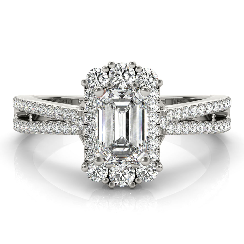 Split Shank  Emerald or Radiant $1999.00