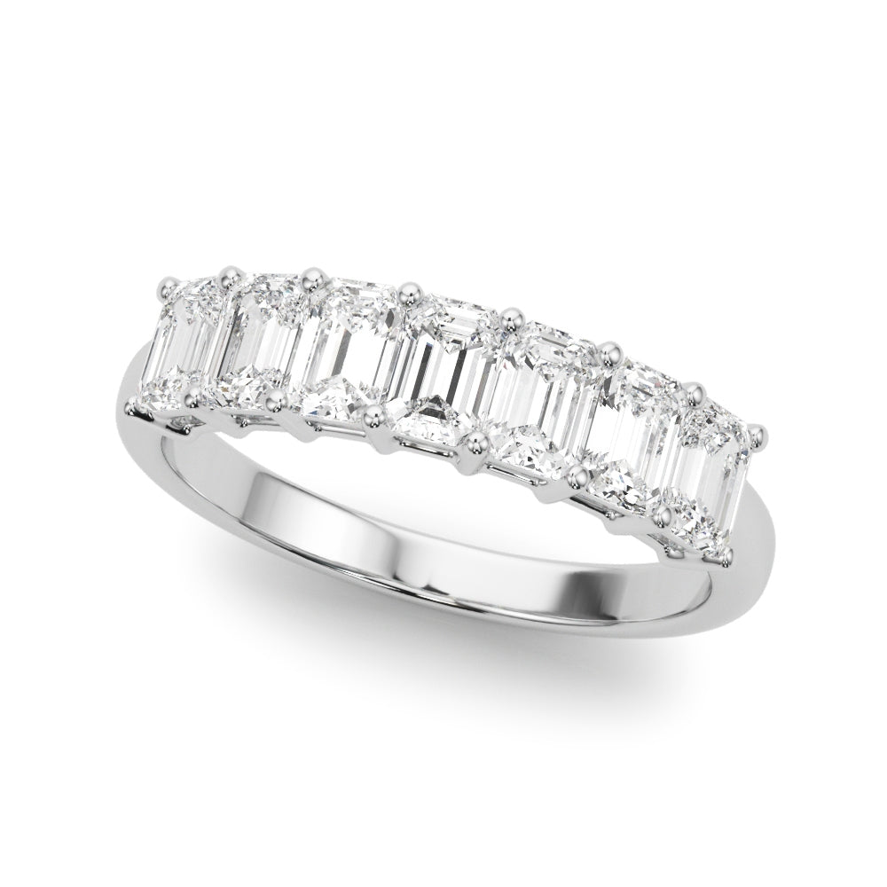 Emerald Cut Diamond Wedding Band 1.00 carat Totql weight $1499.00