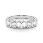 Emerald Cut Diamond Wedding Band 1.00 carat Totql weight $1499.00