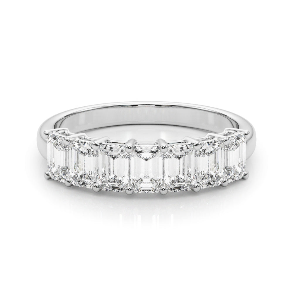 Emerald Cut Diamond Wedding Band 1.00 carat Totql weight $1499.00