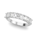 Emerald Cut Wedding Band 1.35 carat Totql weight $1599.00
