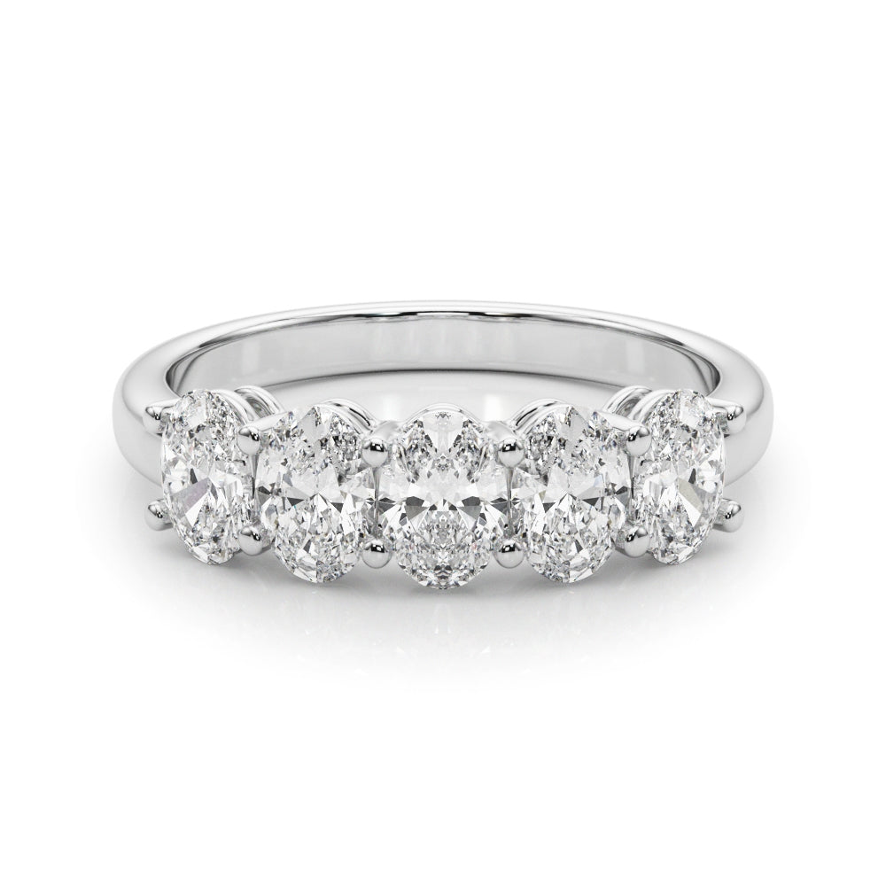 Oval Diamond Wedding Band 1.15 carat Totql weight $1599.00
