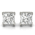 Princess Cut Earrings Lab Diamonds 1 carat