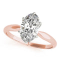 Solitaire Oval  6 Prong Pinched Shank $799.00