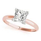 Princess Solitaire 4 Prong Pinched Shank $899.00