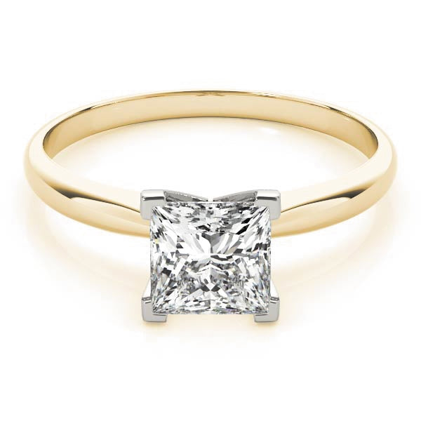 Princess Solitaire 4 Prong Pinched Shank $899.00