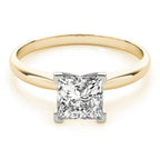 Princess Solitaire 4 Prong Pinched Shank $899.00