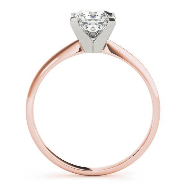 Princess Solitaire 4 Prong Pinched Shank $899.00
