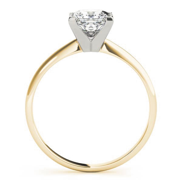 Princess Solitaire 4 Prong Pinched Shank $899.00