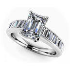 Brilliant Fire Emerald Cut Setting $2349.00