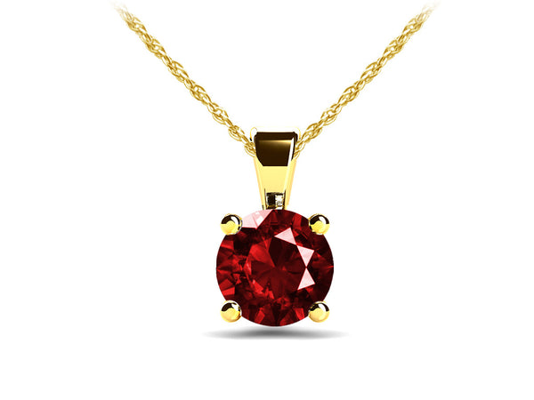 Real Lab- Ruby Pendant Round