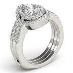 Classic Pear Halo $1549.00