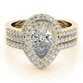 Classic Pear Halo $1549.00