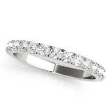Straight Split Prong Diamond Wedding Band 1 carat Total Weight $1399.00